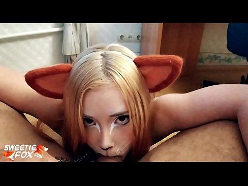 ❤️ Kitsune gleypa pikk og ásamt í munninum ❤️ Frábært klám á is.redgast4asset.ru ❌❤